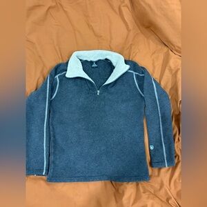 Kuhl Men's Charcoal Zip-Up Sweater